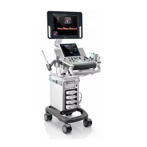 Mindray DC-40 ultrasound device with color Doppler technology with five probes