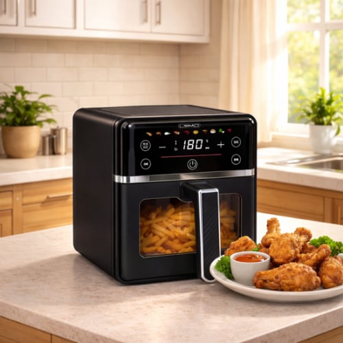 قلاية هوائية 1600 واط سعة 6.5 لتر من LISIMO