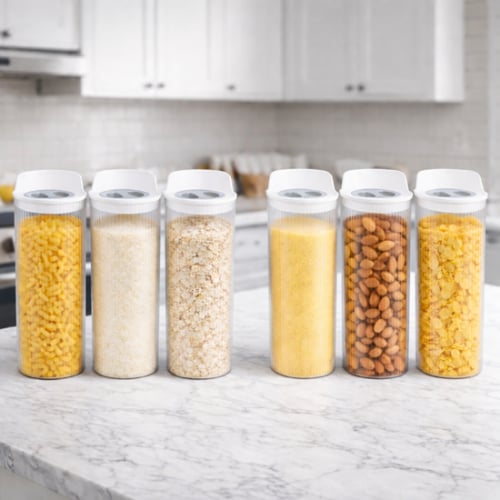 8 برطمانات كبيرة وفاخرة سعة 1800 ملتر