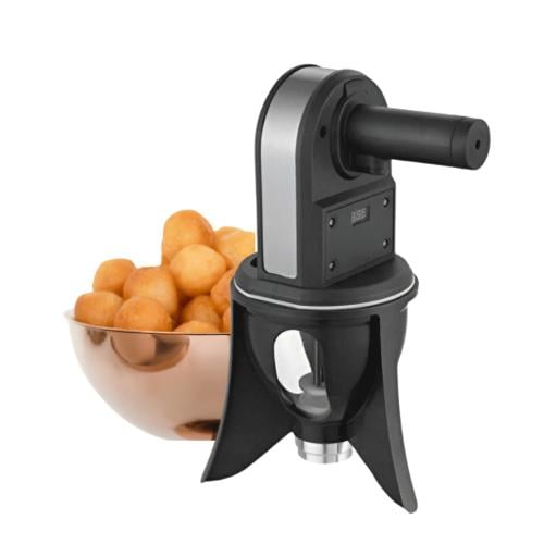 صانعة لقيمات بشاشة ديجتال أسود