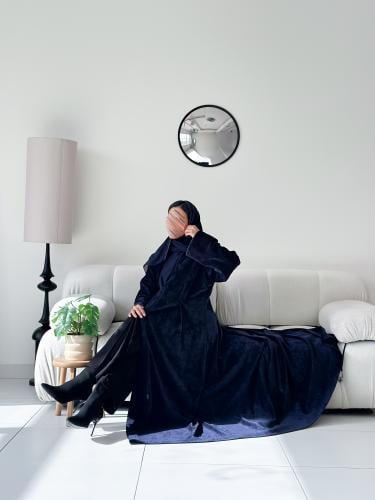 Blue Crys Abaya