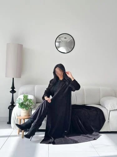 Velvet Felt Abaya