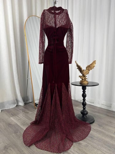 فستان عودي شتوي