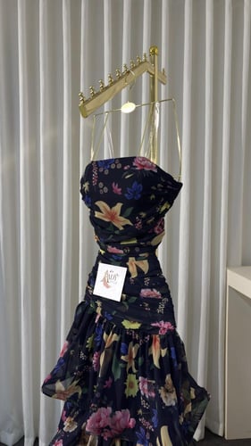 فستان طلة العيد الزهرية