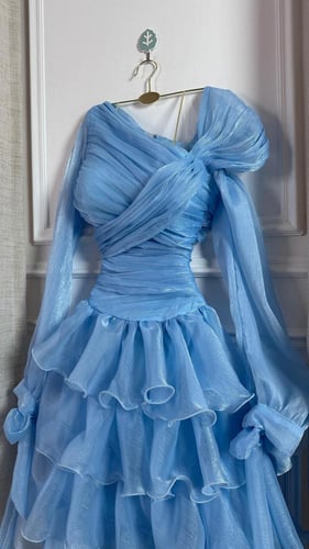 فستان كرنكل طبقات