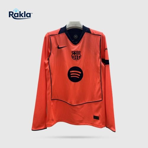 تيشيرت برشلونة الثالث 2026 كم طويل