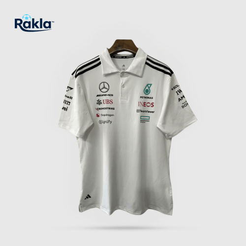 تيشيرت AMG أبيض بولو