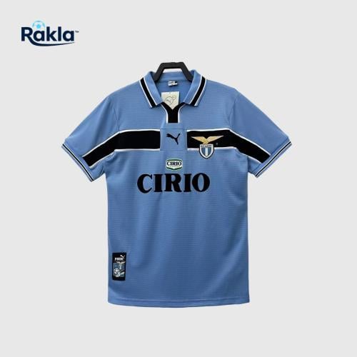 تيشيرت لاتسيو 1999 ريترو أزرق