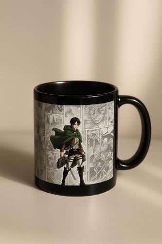 كوب قهوة برسمة انمي