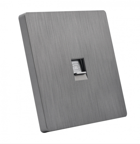 فيش كمبيوتر مفرد بيانو رمادي 7*7