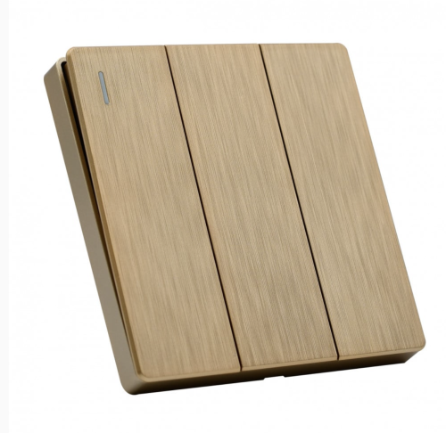 مفتاح ثلاثي بيانو ذهبي 7*7