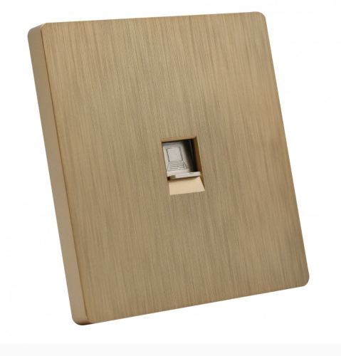 فيش كمبيوتر مفرد بيانو ذهبي 7*7