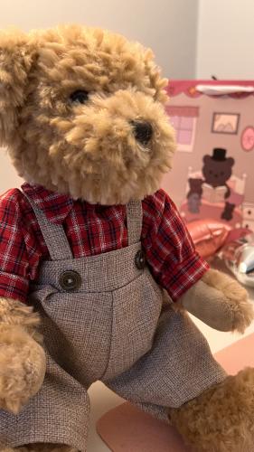 دمية مع بدلة