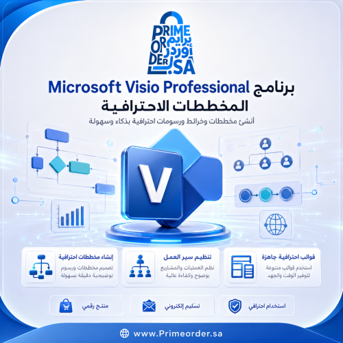 Microsoft Visio Professional | برنامج رسم مخططات ل...