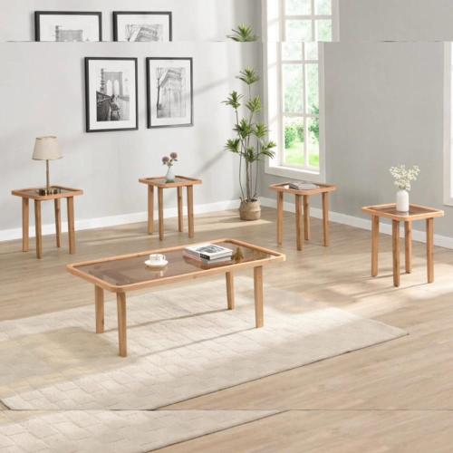 طقم طاولات شاي 5 قطع