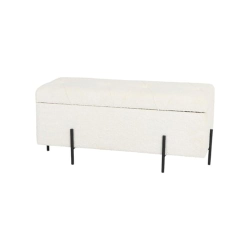 كرسي تخزين كصندوق صغير بوكليه 90-38-40 سم