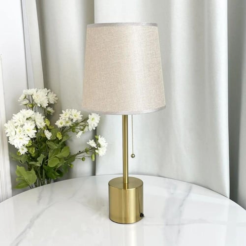 مصباح طاوله معدنى