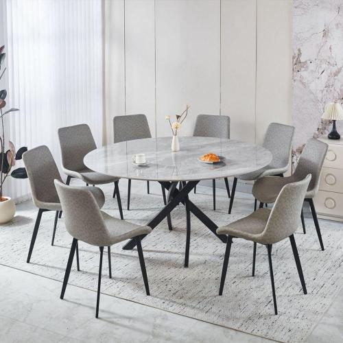 طاولة طعام سيراميك 8 كراسي