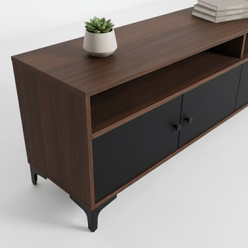 طاولة بلازما بني غامق