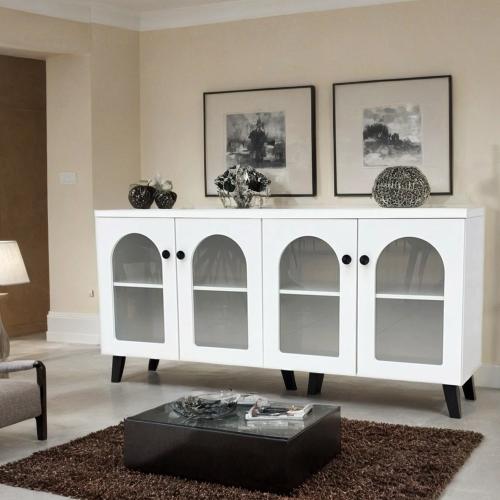 دولاب بوفية خشب 4 باب