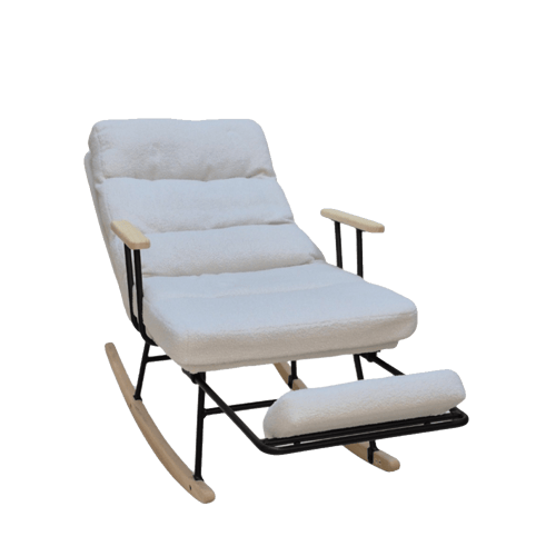 كرسي هزاز قماش قابل للسحب و التعديل