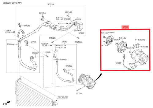 كمبروسر مكيف النترا 205-2018 مكينه 2.0