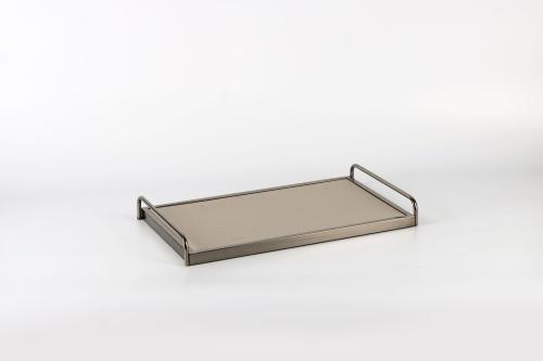 صينية تقديم مستطيلة بتصميم أنيق