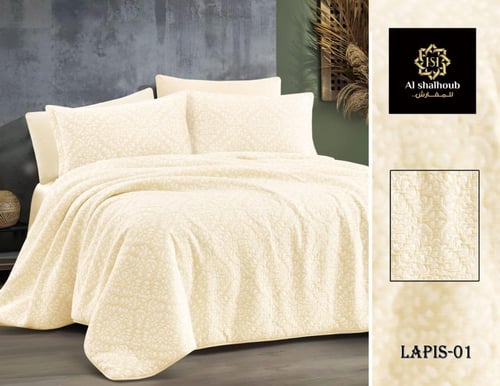 مفرش نفرين لابيس جاكار 6ق F-26/051-LAPIS