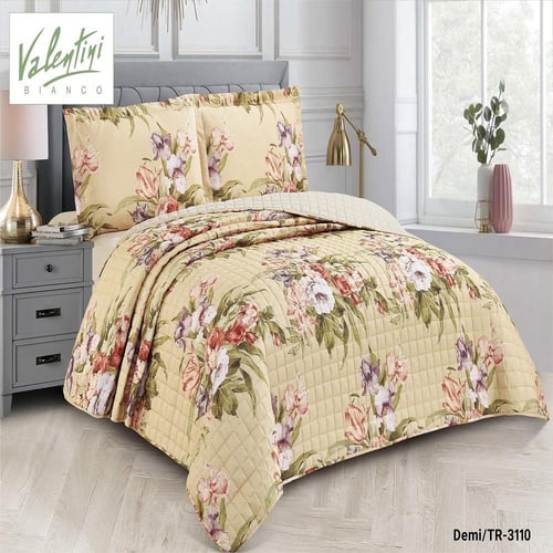 مفرش مزدوجة فالنتيني مشجر مضغوط