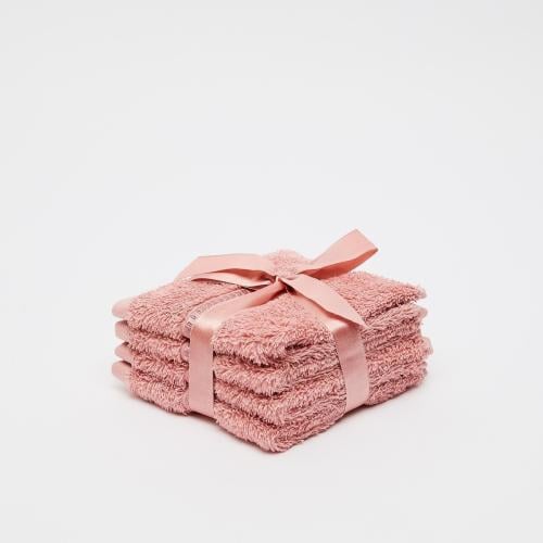 منشفة وجه كانون – مجموعة 4 قطع من القطن 100%