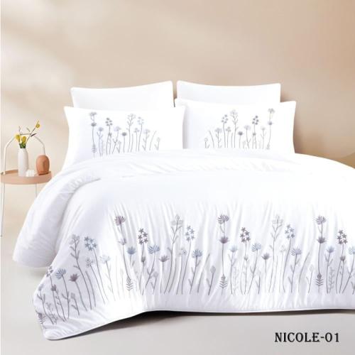 نيكول مفرش نفرين 6 قطع - 240x260 سم - NICOLE