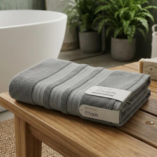 منشفة استحمام قطن طبيعي 100% - 33x33 سم - 4 قطع - 03418