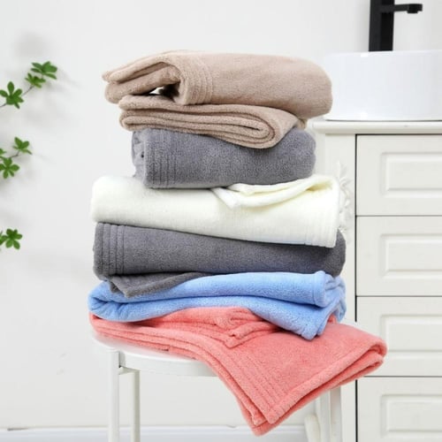 منشفة حمّام فاخرة قطعة واحدة – منشفة ناعمة عالية ا...