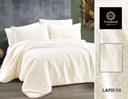 مفرش نفرين لابيس جاكار 6ق F-26/051-LAPIS