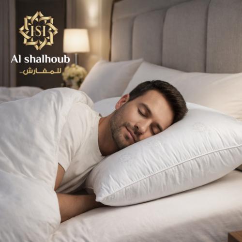 مخدة فورسيزون الشلهوب 1200 جرام - مقاس 50×75 سم