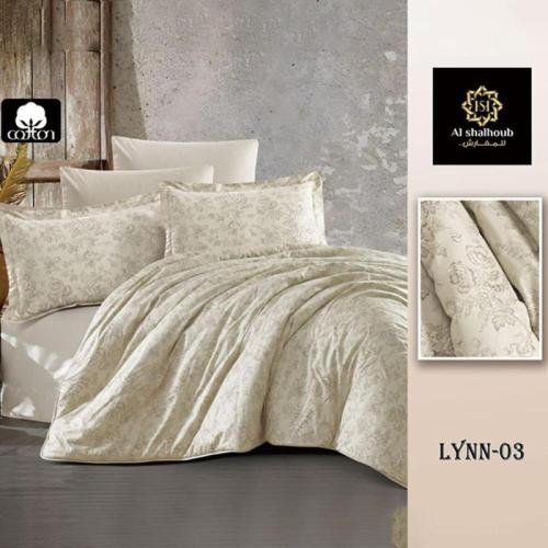 لين مفرش نفرين 6 قطع - 240x260 سم - قطن - F-26/083-LYNN