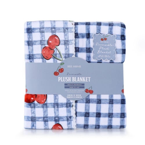 بطانية كوين مخملية فاخرة 168×229 سم – ناعمة ودفء |...