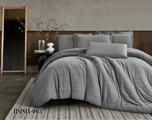 مفرش نفرين جيسينيا قطن فيذر 6 قطع