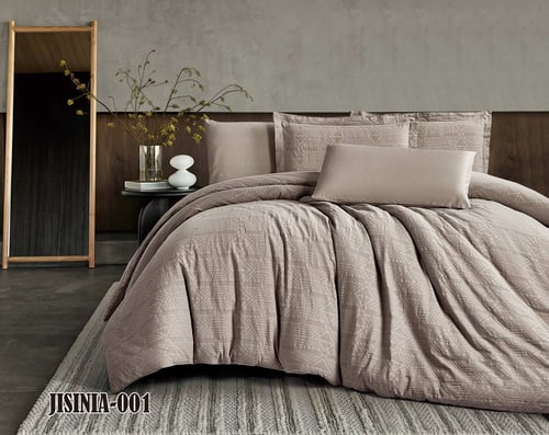 مفرش نفرين جيسينيا قطن فيذر 6 قطع