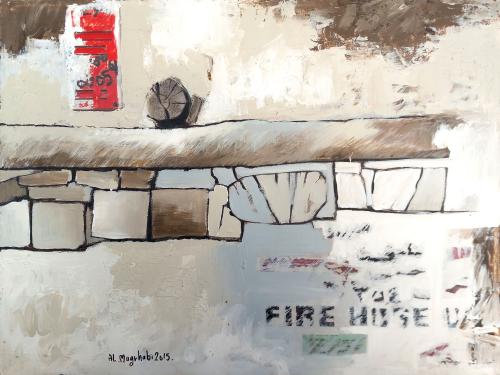 Artistic painting - Takleela - by the Moroccan art...
