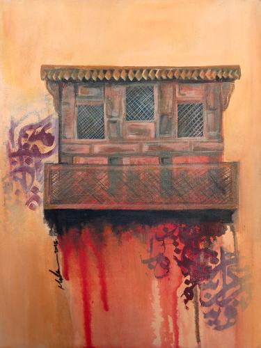 Artistic painting - Roushan 11 - by the artist Mah...