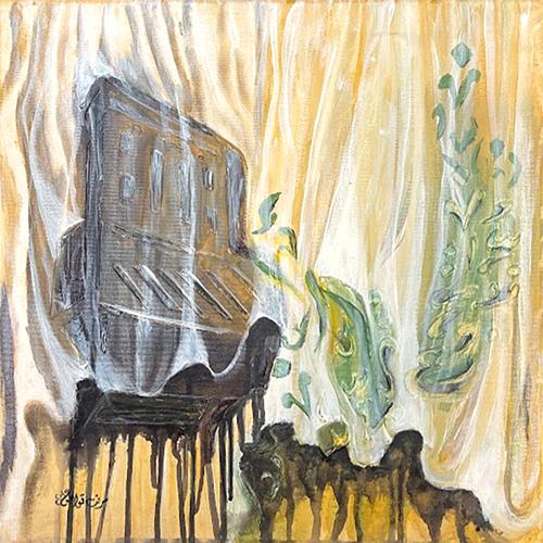 Artistic painting - Roushan 15 - by the artist Mer...