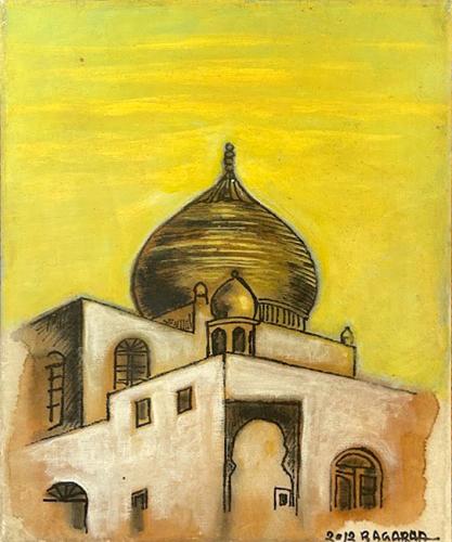 Artistic painting - Al-Falah School - by the artis...