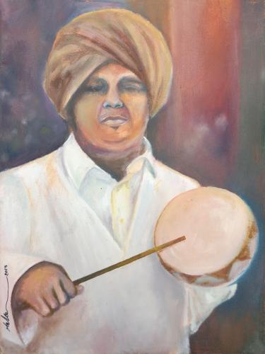 Artistic painting - the Muzzakir - by the artist M...