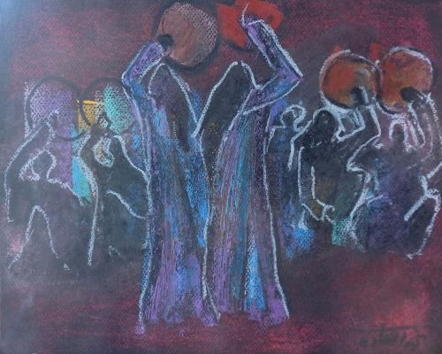 Artistic painting - Al-Samari - by artist Abdullah...
