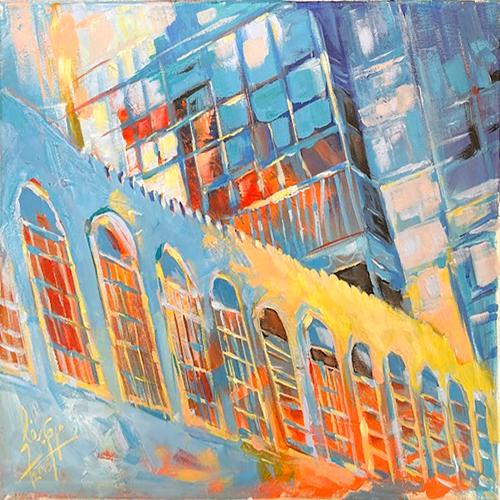 Artistic painting - House of Banaja - by artist Ma...