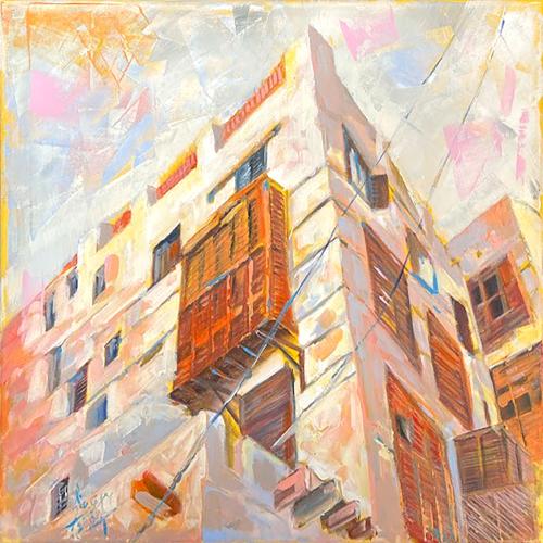 Artistic painting - Roushan 12 - by the artist Mar...