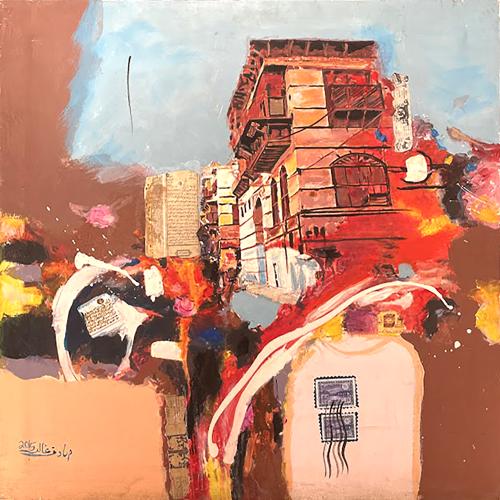 Artistic painting - House of Al-Jajjam - by artist...