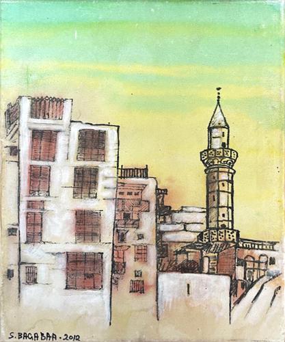 Artistic painting - Manarat Al Hanfi - by the arti...