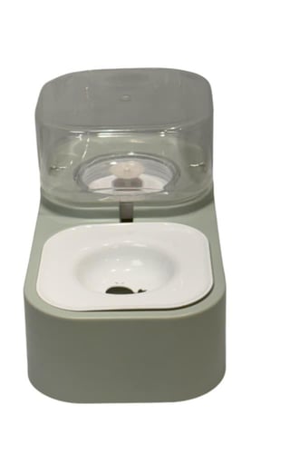 حافظة ماء مع وعاء لشرب الماء مزود بفلتر